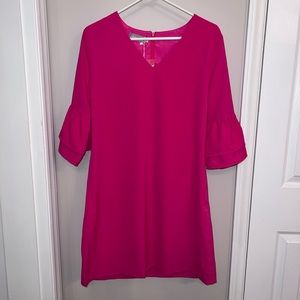 Pink cocktail dress size large